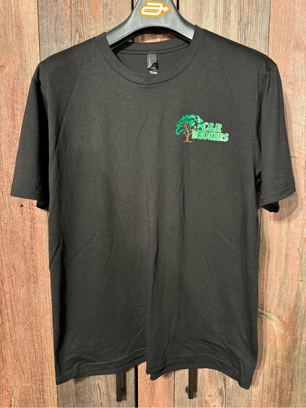 Men's Large Black Logo T-Shirt